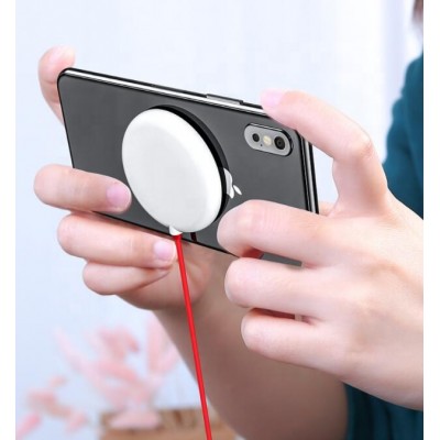 Portable Fast Wireless Charging Anti-Slip Charger 10W Quick Charger Suction Cup Wireless Charger for iPhone Samsung