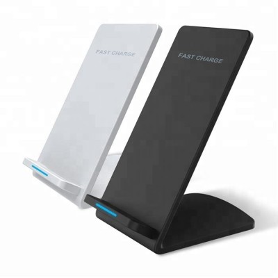 Fast QI Wireless Charger quick charge Stand for iPhone /Samsung